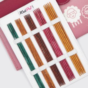 KnitPro Dreamz Strømpepindesæt Birk 15 cm 2-4 mm 5 størrelser