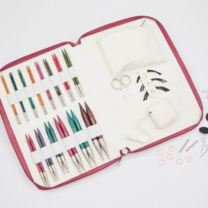 KnitPro Dreamz Udskiftelige rundpindesæt Grande 360Â° Swivel 60, 80, & 100cm 3.0-12.0mm 14 størrelser 13cm